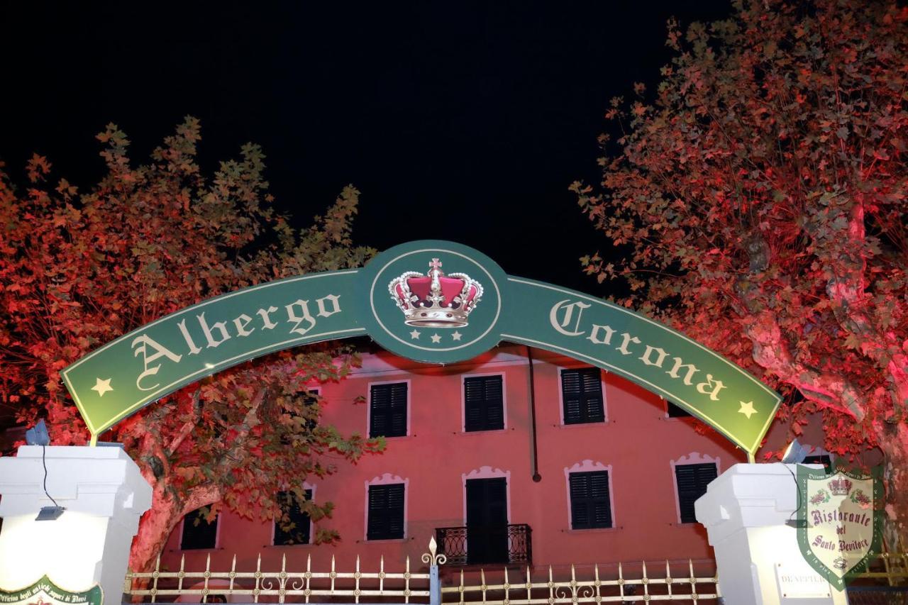 Ristorante Albergo Corona Novi Ligure Kültér fotó